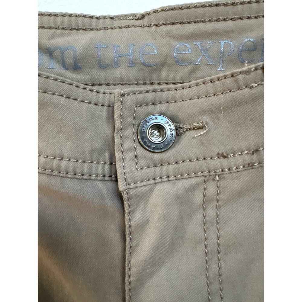 Prana Men’s Brion Pants Brown Slim Fit Stretch Hiking Outdoor Camping 34x32 - Picture 2 of 4